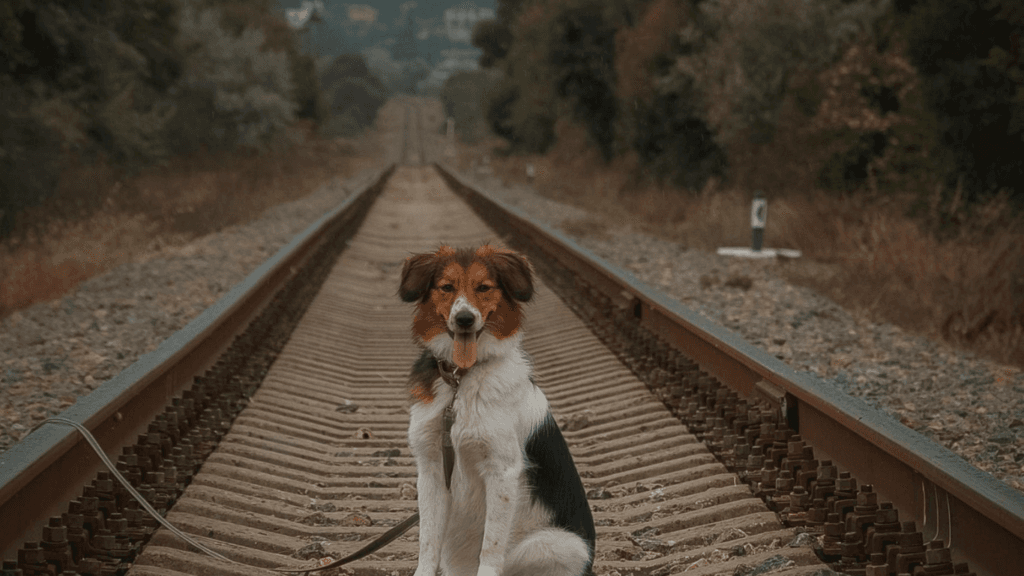 Can i travel with dog in train