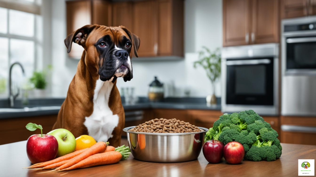 What do boxer dogs eat